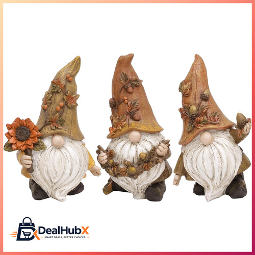 Herbstdeko figuren 3er - figuren,