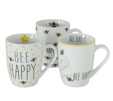 3 Stk Tassen Biene Honig b654