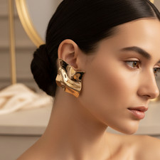 Große Modische Damen Ohrringe