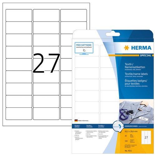 Herma namens etiketten special - herma,