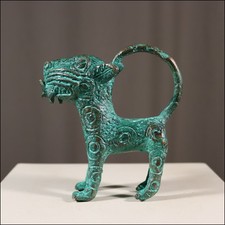 68962) Kleiner Bronze Leopard