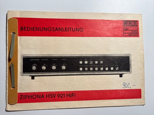 Ziphona hsv 921 hifi - hsv, rft