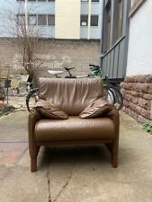 DE SEDE DS- 14 LEDERSESSEL Brown Sessel vintage design rar top loungesessel
