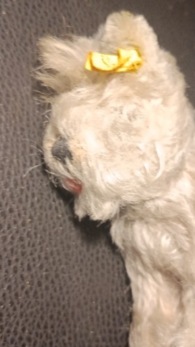 Steiff mini hund grau - steiff,