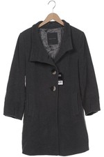 ERICH FEND Mantel Damen Jacke Parka Gr. EU 40 Schurwolle Kaschmir Grau #08a3drq