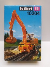 kibri HO 10204 Bausatz Liebherr Zweiwege-Bagger ungebaut in OVP