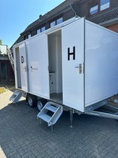 Toilettenwagen Klowagen autark Abwassertank 200 Pers. Frischwassertank WC-Wagen