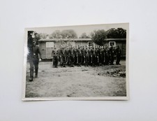 Foto - Soldat - Uniform - Mütze - Koppel - Spaten - Lager - RAD - 2. Weltkrieg