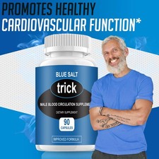 2025 Blue Salt Trick Herren Durchblutung Nahrungsergänzungsmittel - 90 Stück