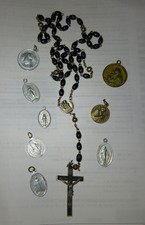 Set Rosenkranz schwarz