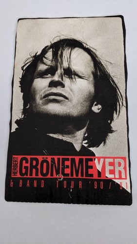 Grönemeyer ticket - ticket, /