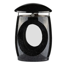 Grab-lampe Urnen-Grab Granit