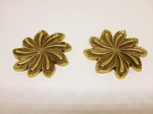 Zierrosette messing mm - zierrosette, d=53