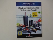 Werbeheft / EDEKA / 2018 / Treueaktions / Spitzenqualität von Zassenhaus