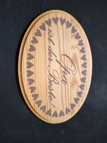 Holzschild mit spruch - holzschild, "opa