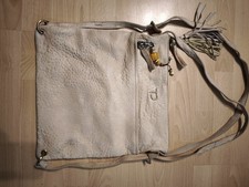 Damen Umhängetasche Handtasche Schultertasche Beige von Taschendieb Wien