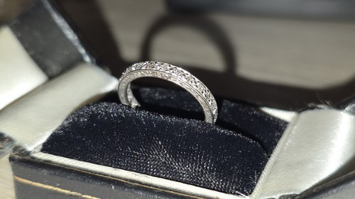 Weißgold voll diamant - kt,