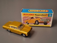matchbox lesney superfast mit ovp , Nr. 36 Opel Diplomat von 1970