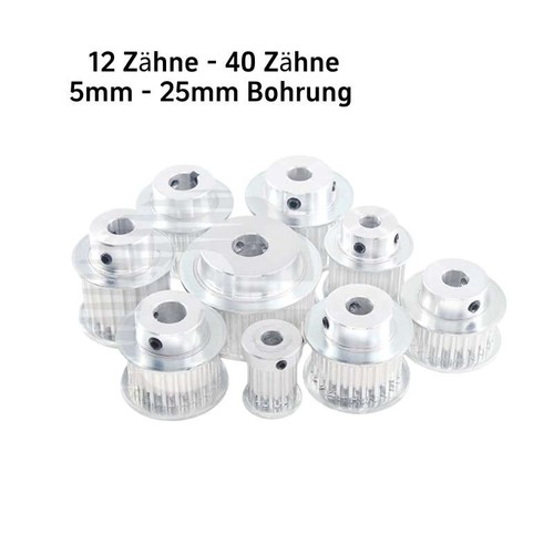 Zahnriemenscheibe 15mm - 5m,