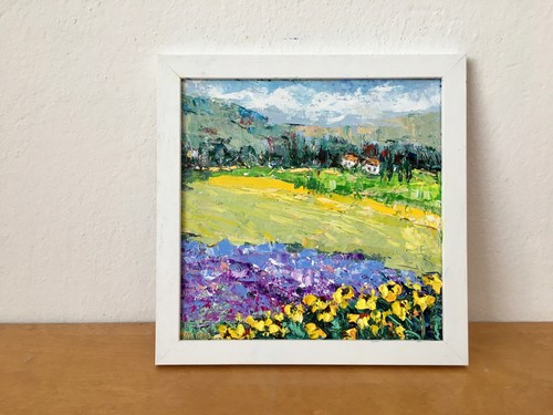 Lavendel und sonnenblumen - lavendel,