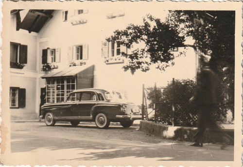 Vintage foto mercedes benz - mercedes, 220