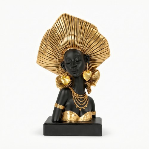 Afrikanische frau statue - afrikanische,