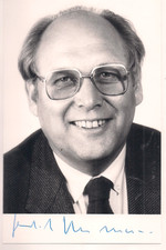 Autogramm Gerhard Heimann MdB Originalunterschrift