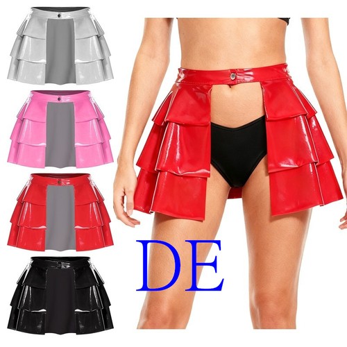 Damen leder rock - pu,