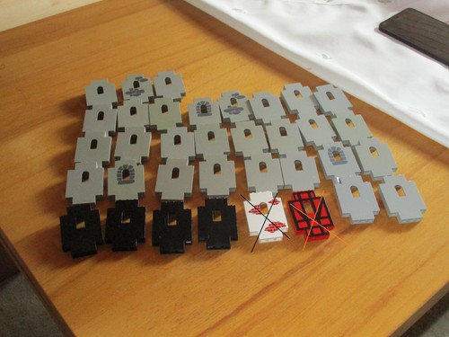 Lego ritter burg mauer - ritter,