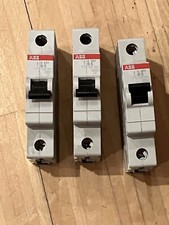 3 Stück ABB Leitungsschutzschalter S201-B20 B-Char. 6kA, 6A, IP20 1P F1100301106