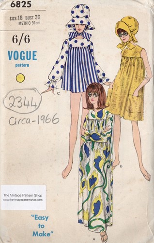 1966 vintage vogue nähen - 1966,
