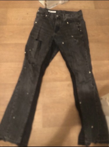 Zara hose distressed größe - hose,