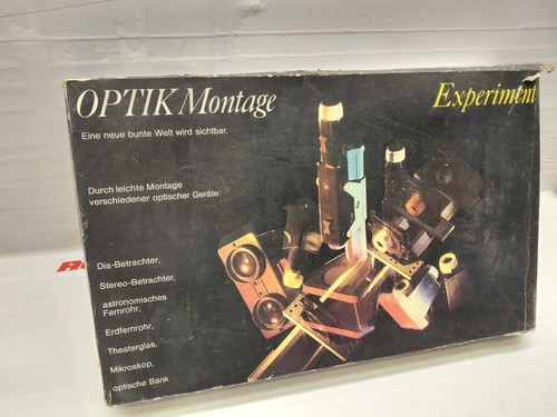 Ddr optik montage experiment - optik,