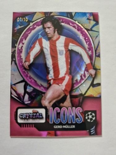 Gerd müller topps crystal - müller, /10