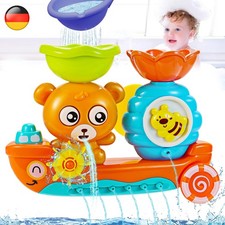 Badewannenspielzeug Badespielzeug ab 1-4+ Jahr Wasserspielzeug Kinder Spielzeug