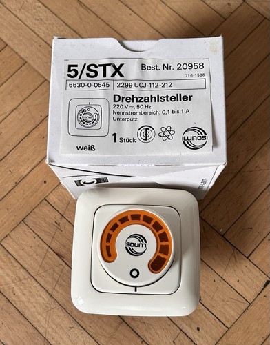 Lunos stx drehzahlsteller - lunos, 5/stx