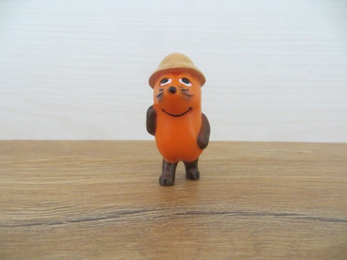 Figur maus mit rucksack - figur,