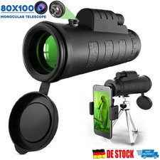 80X100 HD Monokular Teleskop