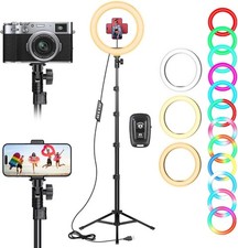 KIBTOY 10" RGB LED Ringlicht