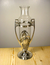 WMF Silver Plate & Glass Art