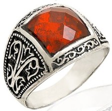 Ω  Ring Ranken Blüten Wappen