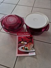Tupperware Micro 3 Gar-Set mit Kochbuch