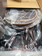 Pixini Kinderwagen 3-in-1 Kombi-Set – Farbe Braun / Gold