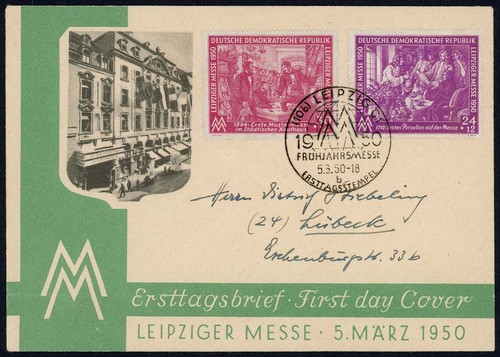 Ddr 248 249 ersttagsbrief - nr., 248-249