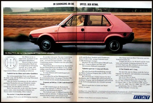 Fiat ritmo originale - 75, cl