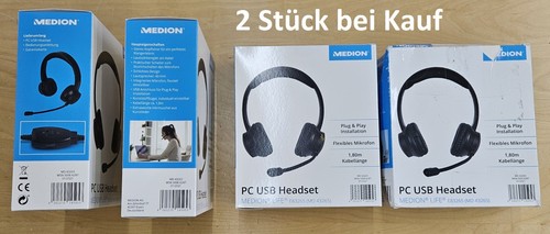 Medion overear kopfhörer - 2x,