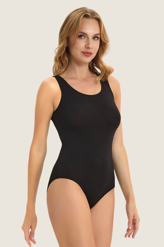 Damen body schwarz weiß - in, &