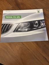 Skoda Gesamt Prospekt Brochure