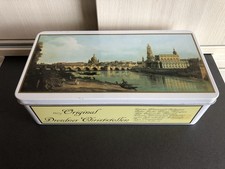 Weißblech-Dose Dresdner Christstollen leer
