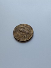 5 Millionen Mark Westfalen 1923 vergoldet Freiherr vom Stein Notgeld J. N 22